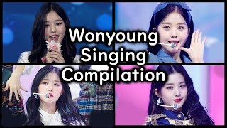 IZONE  Jang Wonyoung Vocal Compilation Predebut  SSOTS 장원영 [upl. by Kreiker]