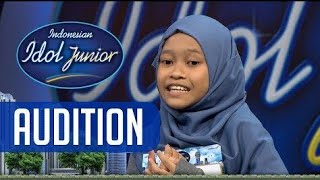 AKSI LUCU RAISYA  INDONESIAN IDOL JUNIOR 2018 [upl. by Godric]