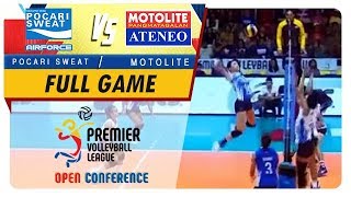 PVL OC 2018 PocariAir Force vs AteneoMotolite  Full Game  2nd Set  October 27 2018 [upl. by Drake]