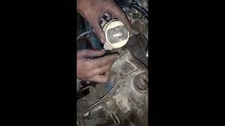 Maruti Omni van distributor timing fitting [upl. by Grimona535]