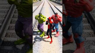 HULK BROTHERs SAVES SPIDERMAN BROTHERs FROM ZOMBIE VENOM BROTHERs 🕷️ 🧟 shorts gta5 [upl. by Cullie]