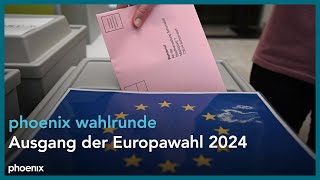 phoenix wahlrunde zum Ausgang der Europawahl 2024 [upl. by Harberd959]