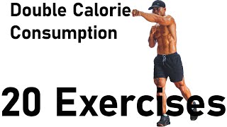 Double calorie consumption in a short period of time 20 minutes of aerobic exercise [upl. by Ruamaj]