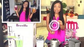 Breville Juicer  Unboxing and First Impression  Juicing for beginners  BJE430SIL [upl. by Norri634]