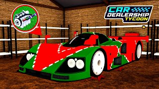 FINDING A RARE MAZDA RACE CAR Barn Find in Roblox Car Dealership Tycoon [upl. by Hayifas]