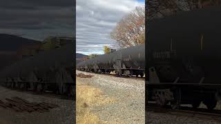 CSX B115 passing Iona Island with Three BNSF GEs [upl. by Cyndi197]