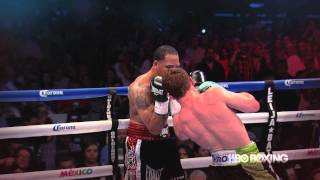 Canelo Alvarez vs James Kirkland Highlights HBO World Championship Boxing [upl. by Schatz]