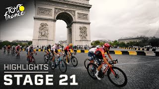 Tour de France 2023 Stage 21  EXTENDED HIGHLIGHTS  7232023  Cycling on NBC Sports [upl. by Mastat]