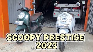 Review Harga Second Honda Scoopy Prestige 2023 [upl. by Assereht494]