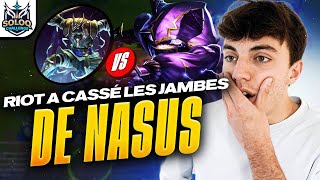 NASUS APRES LE NERF RIOT FAIT ENFIN DU BON TRAVAIL   SOLO Q CHALLENGE  Kennen vs Nasus [upl. by Hathaway]