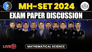 Exam Paper Discussion  MH SET Mathematics 2024  IFAS [upl. by Bentlee]