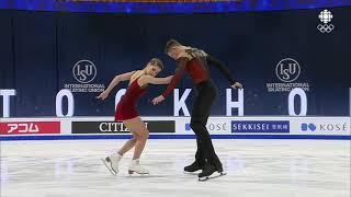 Anastasia Mishina amp Aleksandr Galliamov 2021 WC FS CBC [upl. by Aij991]