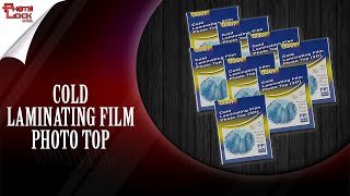 COLD LAMINATING FILM PHOTO TOP [upl. by Jarrett721]