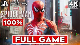 SPIDERMAN Gameplay Walkthrough Part 1 FULL GAME 4K 60FPS PS5  No Commentary [upl. by Sherer]