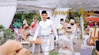 The Solemnization of Keemai amp Nurul  Malay Garden Wedding [upl. by Munafo]