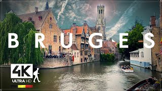 Walking in Bruges Brugge The Most Romantic City in Belgium 4K [upl. by Kris332]