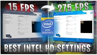 INTEL HD GRAPHICS SETTINGS for GAMING amp PERFORMANCE in 2023 [upl. by Son]