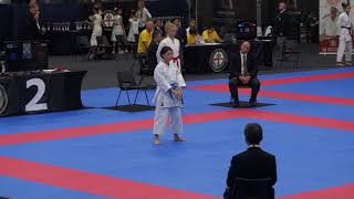 Wadokai All Nations Championships 2018 Womens Junior Kata Final Kushanku [upl. by Appleton]