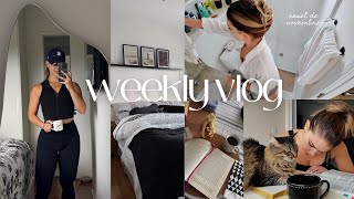 WEEKLY VLOG  DECORAÇÃO AP ORGANIZANDO A VIDA TREINO DIETA COM FOCO RESET DE NOVEMBRO [upl. by Sinnylg639]