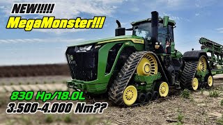 830 Hp John Deere 9RX 830 coming among the Deere 9RX 690iT WILL BE WORLDS LARGEST TRACTOR  2024 [upl. by Specht]