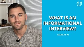 What is an Informational Interview  Udacity Career Tip 3 [upl. by Philly]