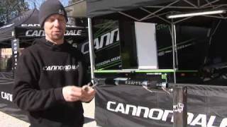 Cannondale Factory Racing Bike And Fork Technology [upl. by Llydnek]