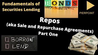 An Overview of the Repo Market aka Sale and Repurchase Agreements [upl. by Neeruan]