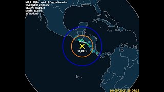 Monitoreo Sísmico en Vivo  Tiempo Real [upl. by Annahs]