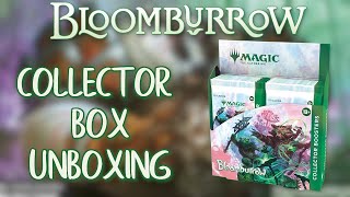 Bloomburrow Collector Box Unboxing  Magic the Gathering [upl. by Nauqan]