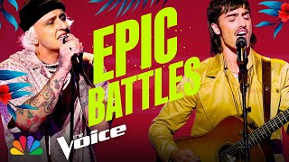 The Most Epic Battles of All Time  NBCs The Voice 2022 [upl. by Fiora]