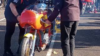 Ducati 2 stroke Stafford classic bike show 2024 [upl. by Tadashi118]