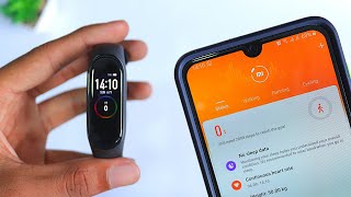 How to Enable App Alerts in Mi Band 4  Get WhatsApp Messages Calls Notifications on Mi Band 4 [upl. by Relyuc]