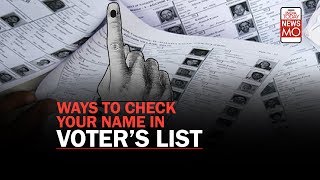 Ways To Find Your Name In Voters List  NewsMo [upl. by Isolda614]