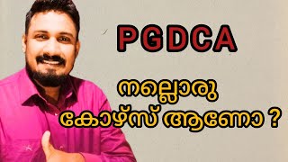 PGDCAMalayalam education freshers jobs career job courses [upl. by Suivatna919]