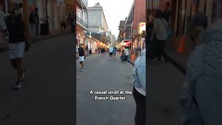 Casual evening stroll at the French Quarter New Orleans jazz nola louisiana [upl. by Annael862]