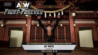 AEW Fight Forever Jay White DLC Switchblade Tournament Pack [upl. by Enneirda603]