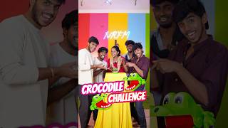 Yaru crocodile kitta kadi vaguna 🤣 shorts shortvideo shortsfeed trending funny comedy [upl. by Aizan]