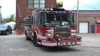 Chicago Fire Dept Engine 69 Responding [upl. by Forta]