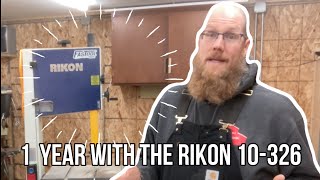 My 1 Year Review of the Rikon 10326 Bandsaw [upl. by Meri]