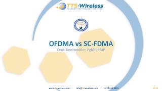 LTE OFDMA vs SC FDMA [upl. by Butch768]