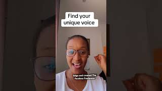 Find your unique voice with Digital Marketing waystomakemoneyonlineforbeginners shorts onlinebiz [upl. by Elbert860]