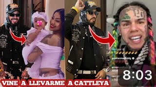 ANUEL AA CARA A CARA CON TEKASHI 69 Y YAILIN LLEGA A RD PARA CONOSER A SU HIJA CATTLEYA [upl. by Merrie]