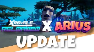 Fortnite Creative  X Royale Reloaded X Arius Launch Trailer [upl. by Doraj]