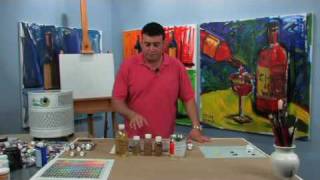 Oil Painters Studio Oil Mediums [upl. by Anerac]