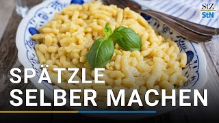 Schwäbische Spätzle selber machen I Omas Rezept [upl. by Omari]