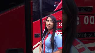 VIRAL ‼️ KEMBALINYA SRIKANDI BUS AGRAMAS KAK REBECCA pramugari agramas shortsviral fyp rebecca [upl. by Electra280]