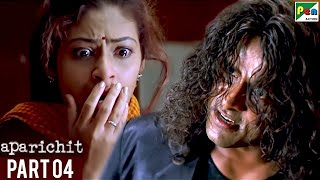 Aparichit  Vikram Sadha Vivek Prakash Raj Nassar  Hindi Dubbed Movie  Part 04 [upl. by Stannwood]