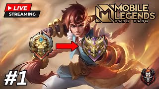 Day1  Road  Legend to Mythic  Livestream  MobileLegends Bang Bang Khmer [upl. by Rehoptsirhc]