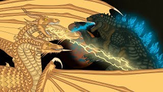 Godzilla vs Kong 9  King Ghidorah [upl. by Shiekh]