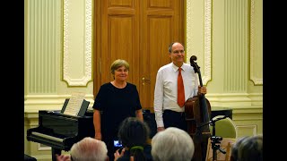 University Szeged Bela Pukanszky cello and Erzsebet Dombine Kemeny piano [upl. by Adliwa768]